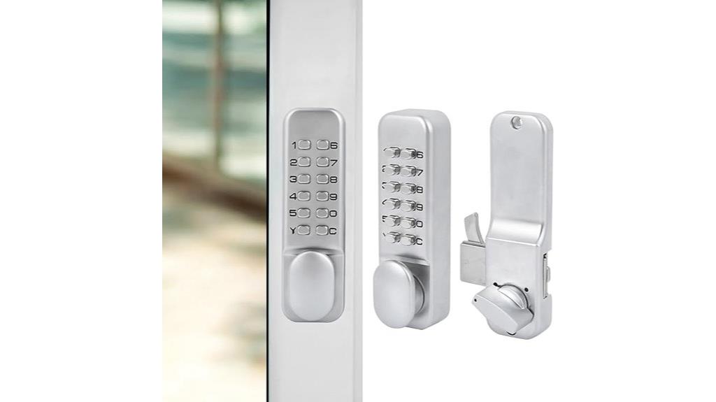 mechanical combo sliding lock