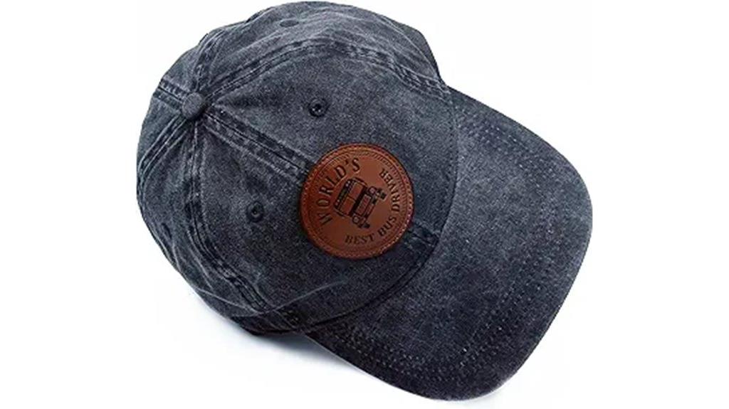 men s gray vintage hat
