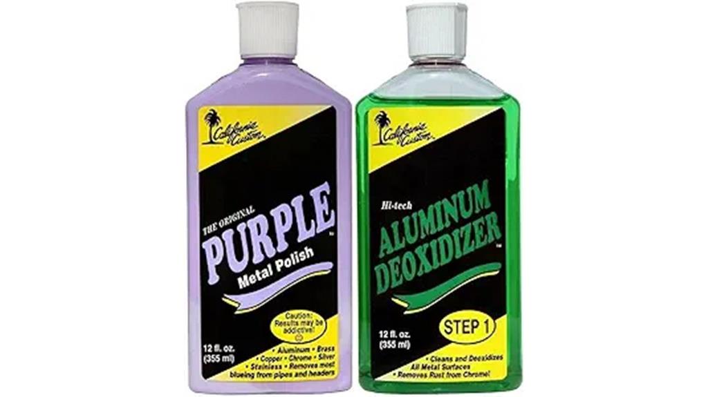 metal polishing and deoxidizing kit