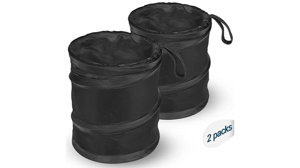 mini collapsible car garbage cans