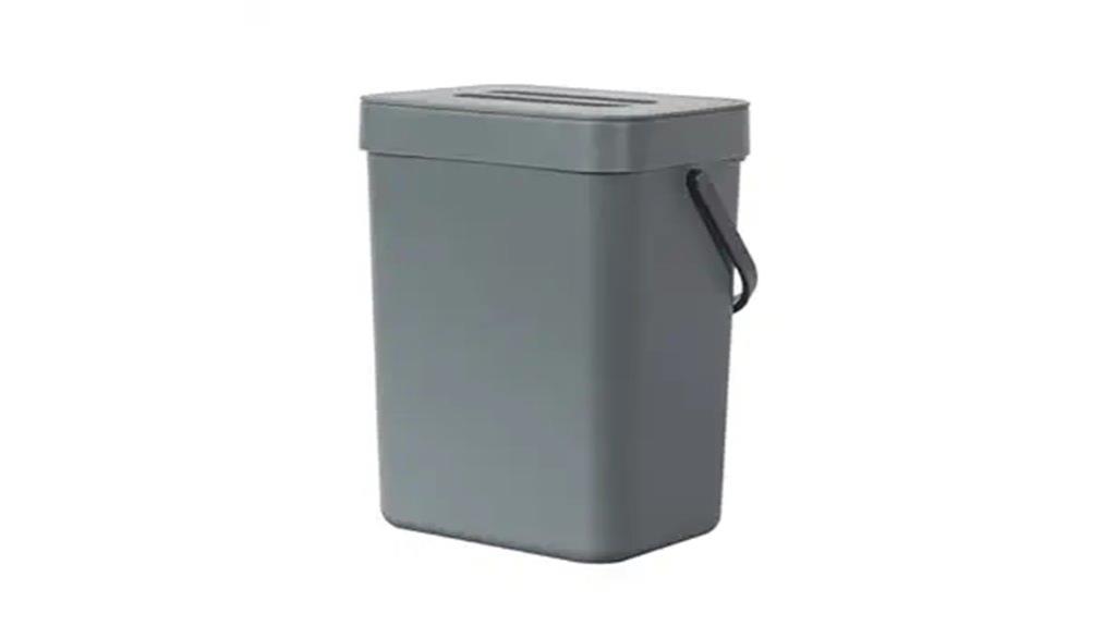 mini wall mounted trash can
