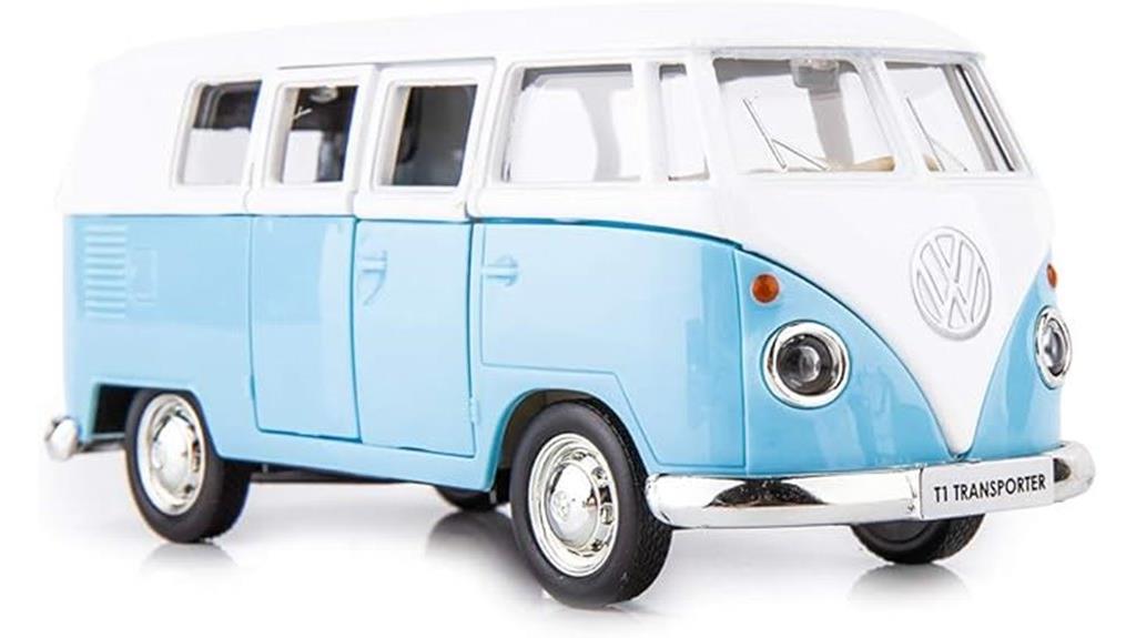 miniature bus toy model