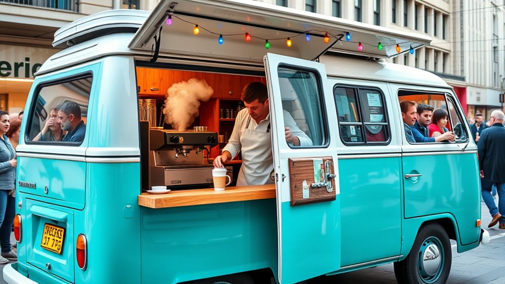 mobile coffee truck business