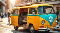 mobile coffee vw bus