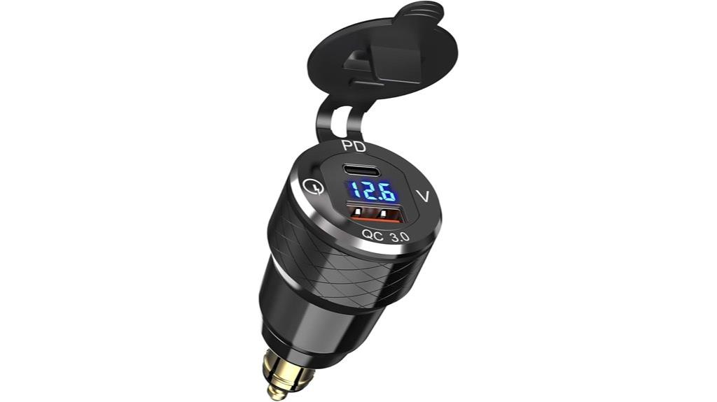 motorcycle usb c charger