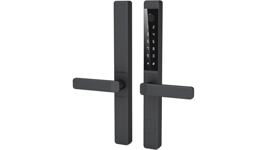 multi method sliding door lock
