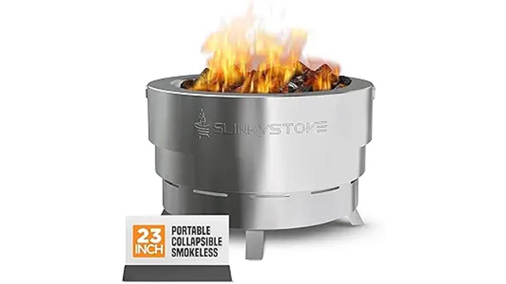 outdoor smokeless fire pit