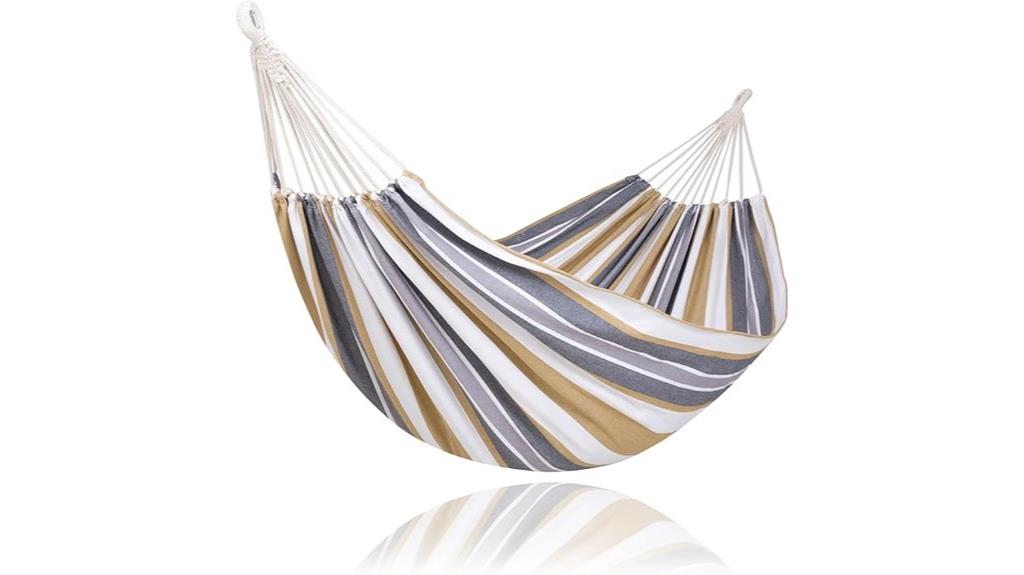 outdoor tree fabric hammock
