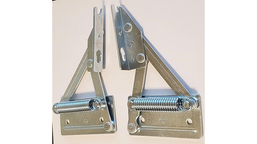 pair of bench seat hinges