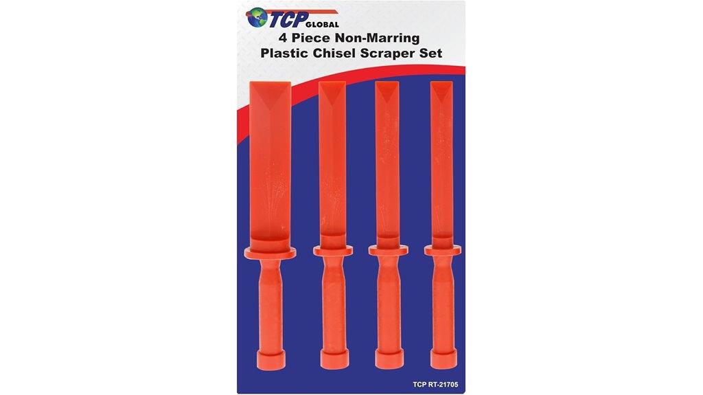 plastic chisel scraper set