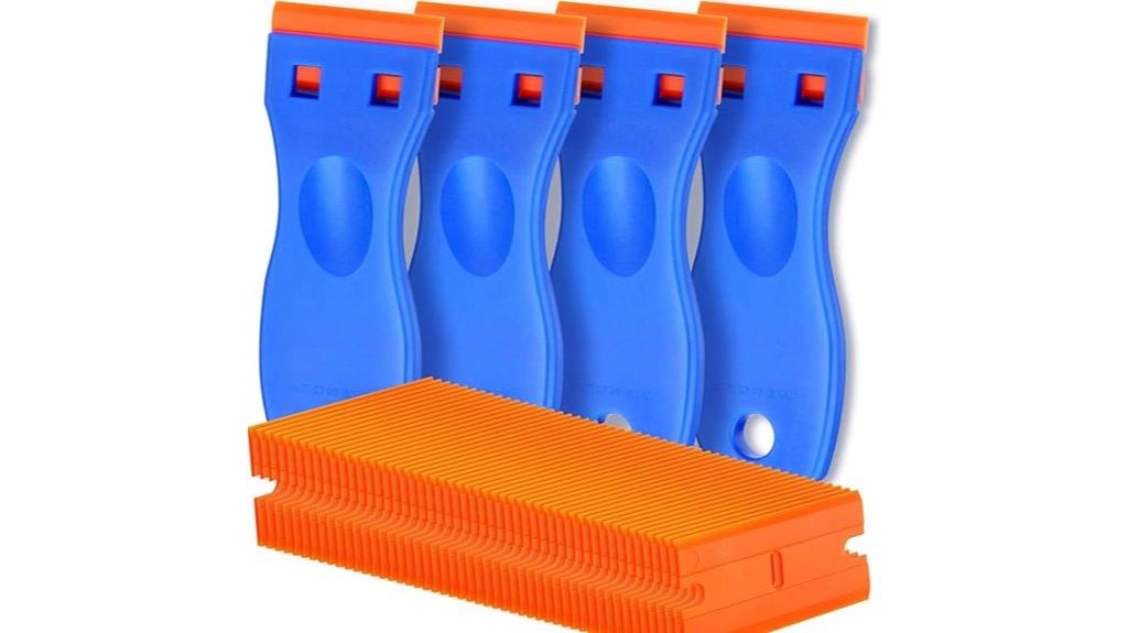 plastic razor blade set