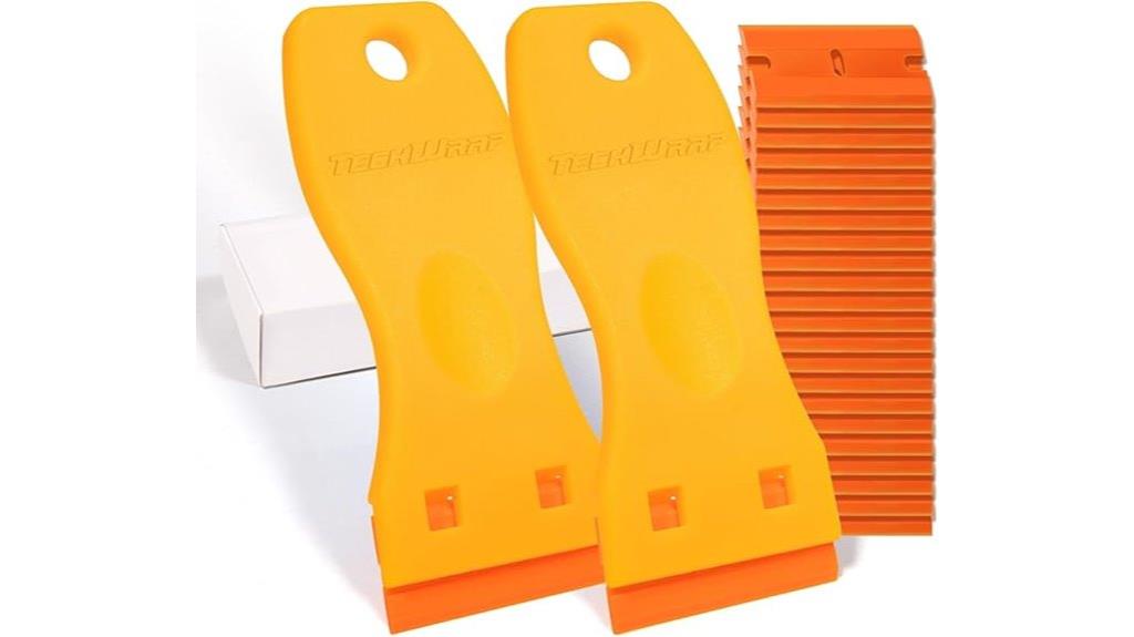plastic scraper blade set