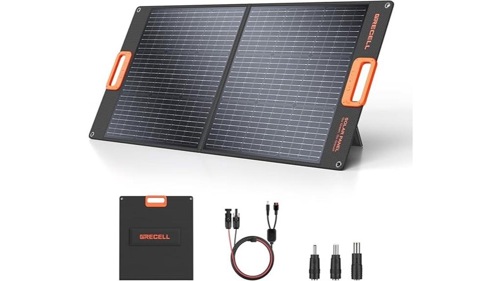 portable 100w solar panel