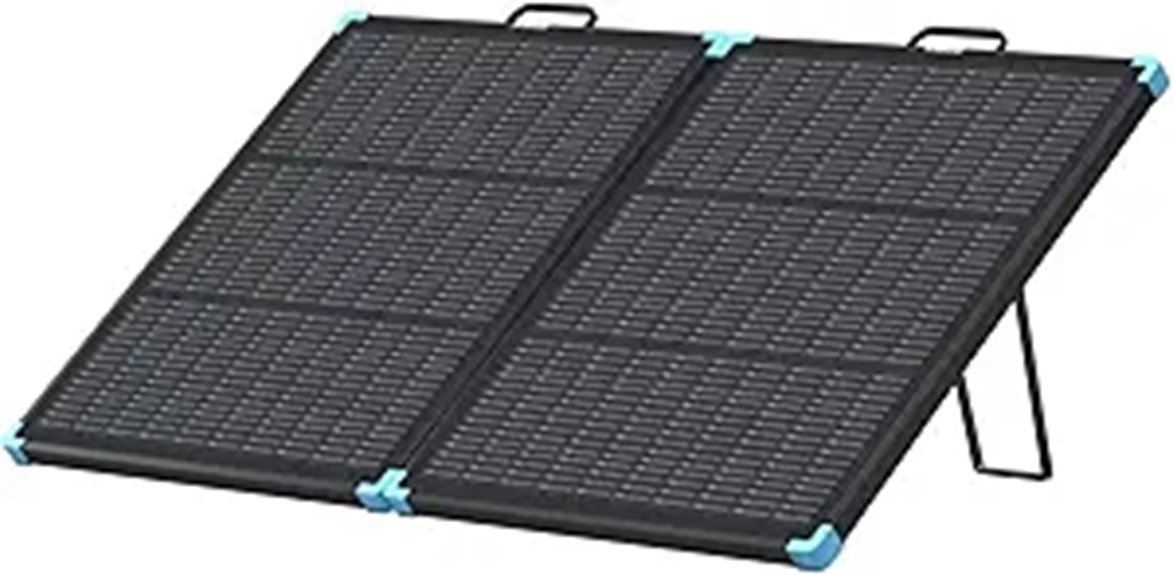 portable 100w solar suitcase