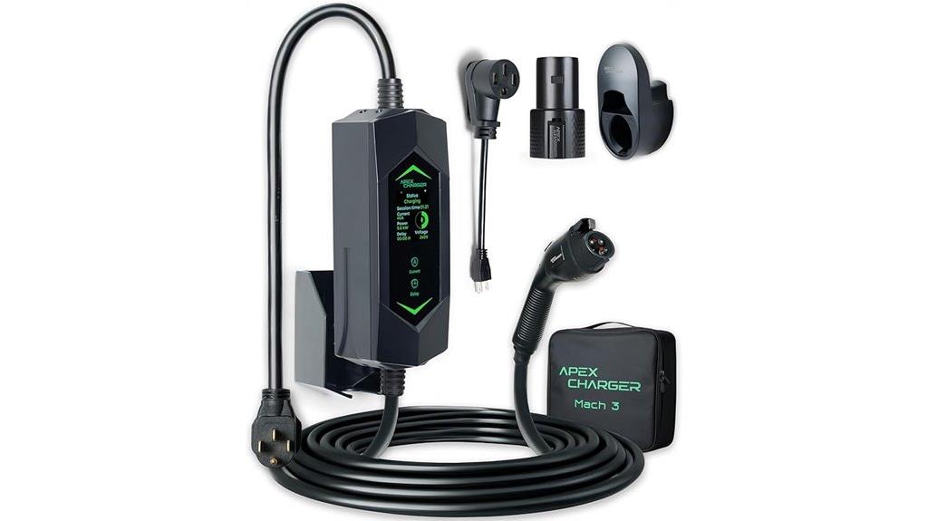 portable 40a ev charger