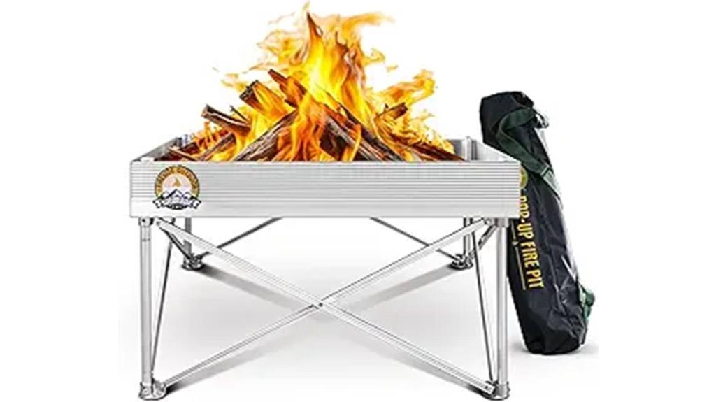 portable camping fire pit