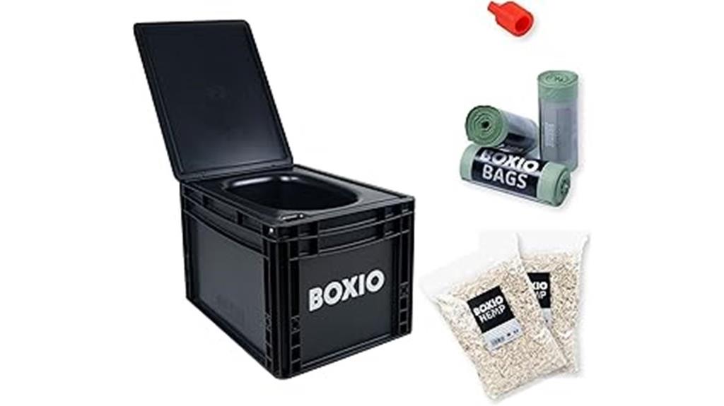 portable camping toilet