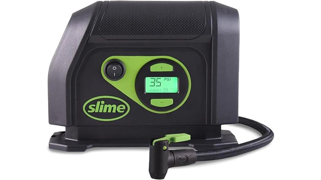 portable digital tire inflator