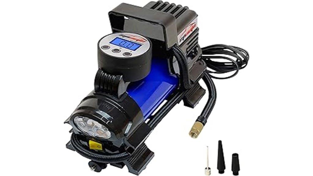 portable digital tire inflator