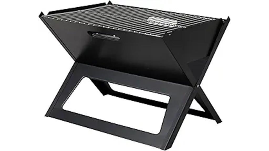portable foldable outdoor grill