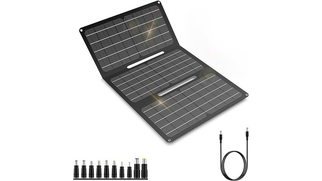 portable foldable solar charger