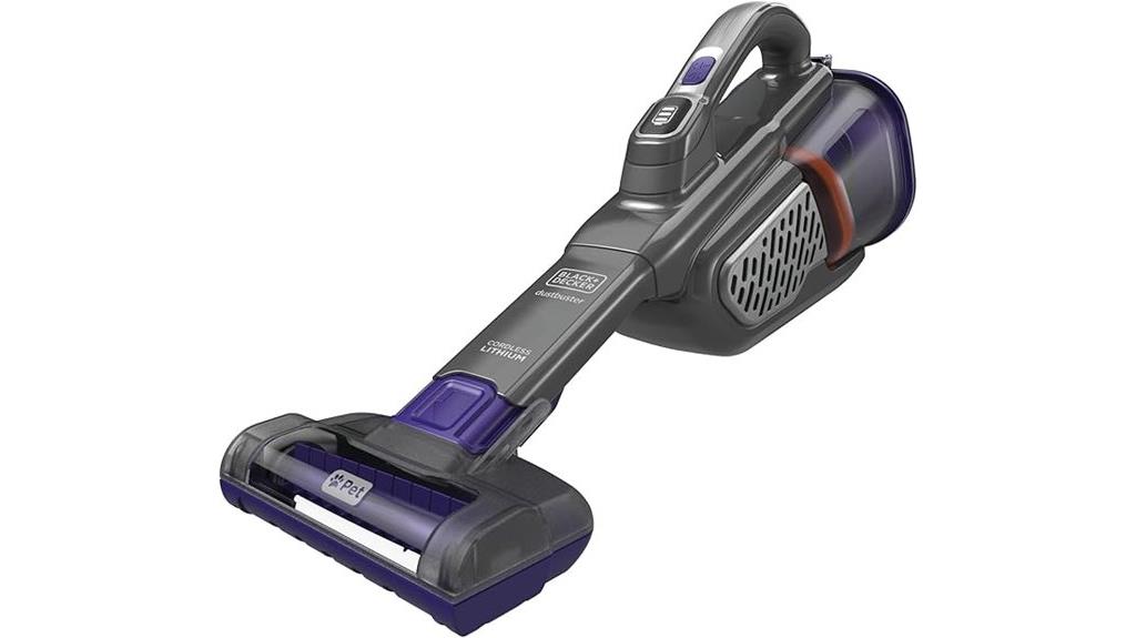 portable pet hair vacuum