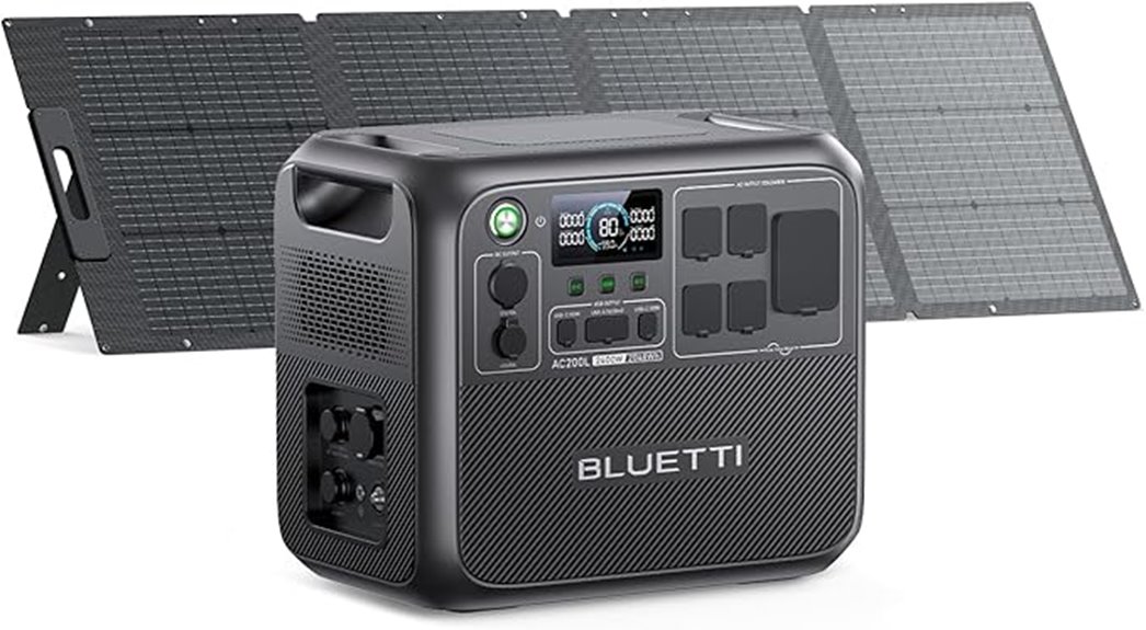 portable power solar kit