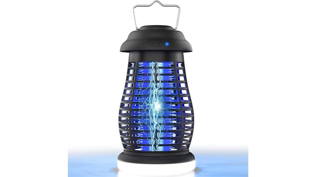 portable rechargeable mosquito zapper