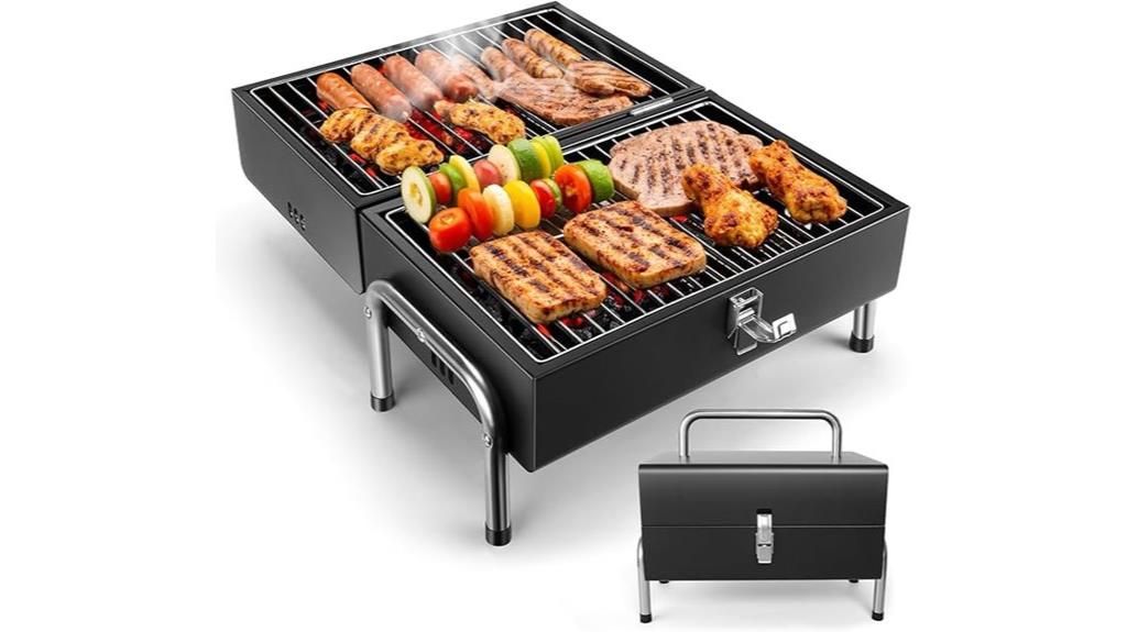 portable small outdoor grill