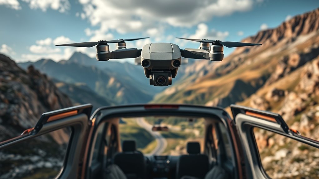 portable stable long lasting drone