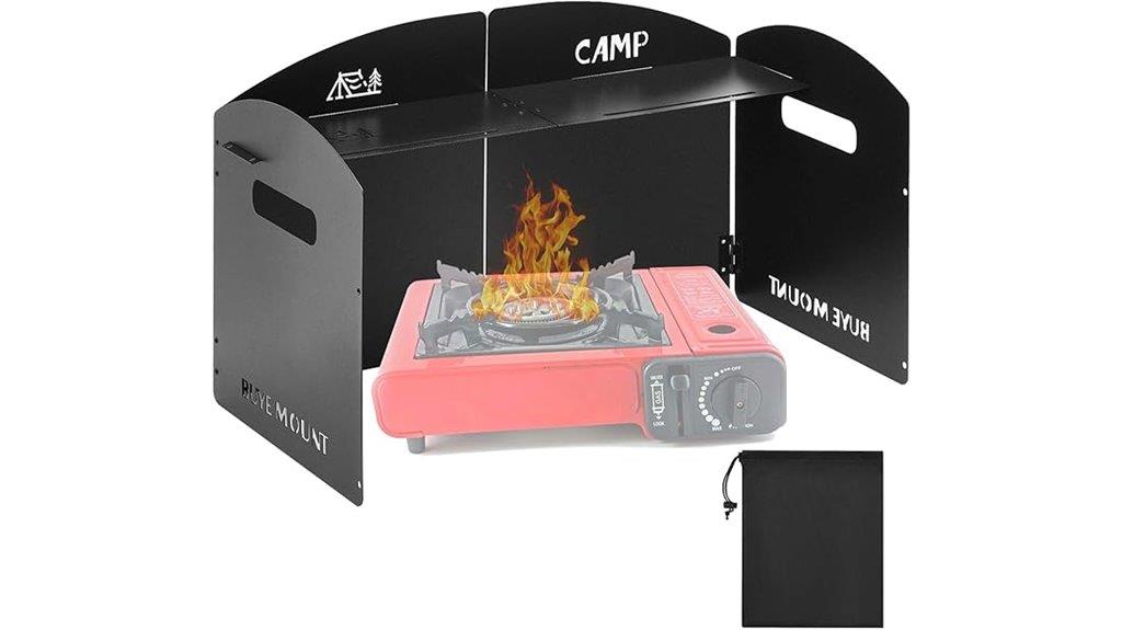 portable steel windshield