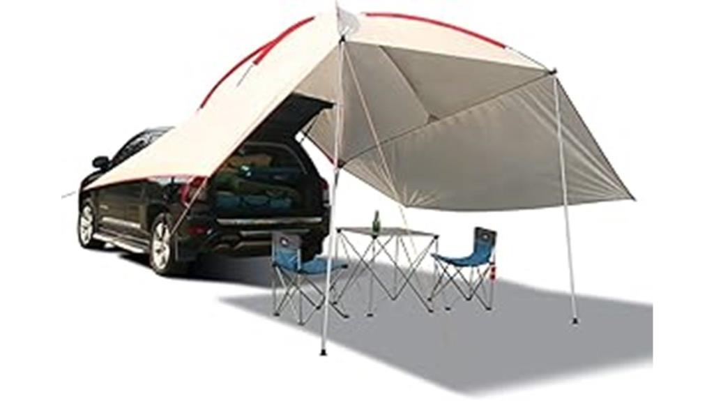 portable waterproof car canopy