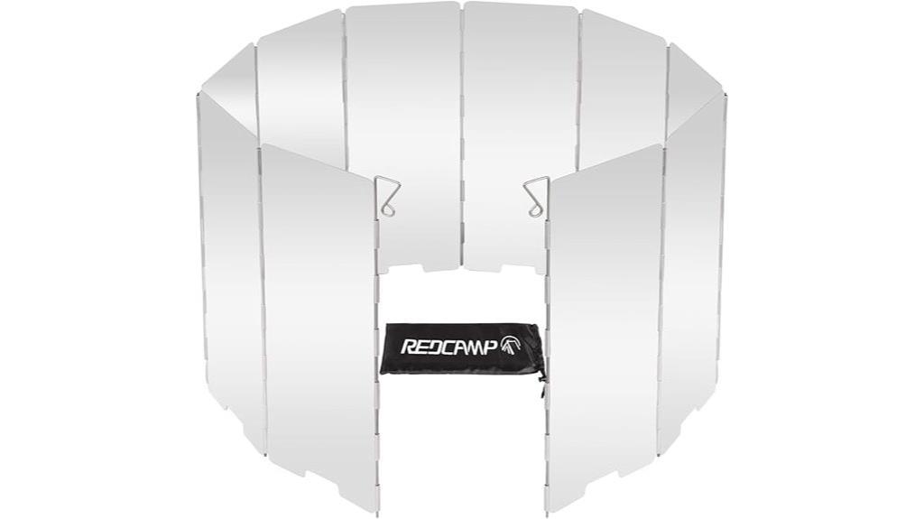 portable windproof stove shield