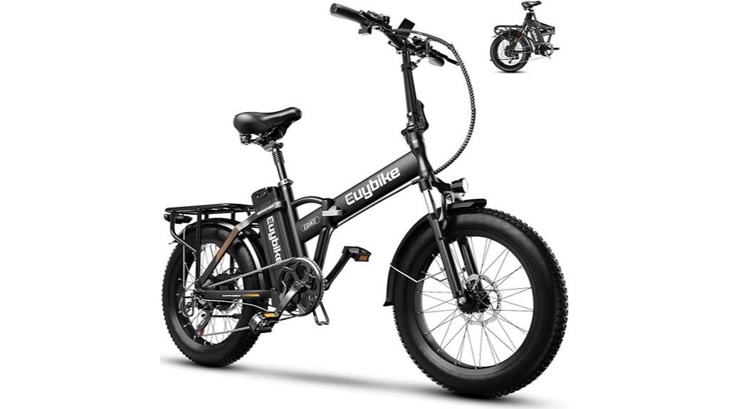powerful foldable e bike