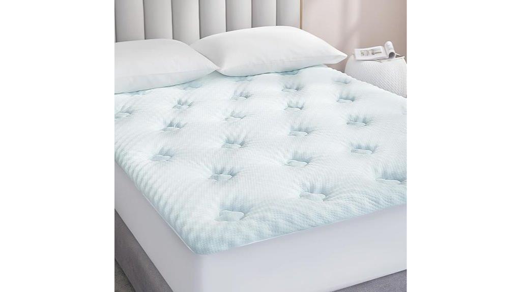 queen sized bamboo memory foam