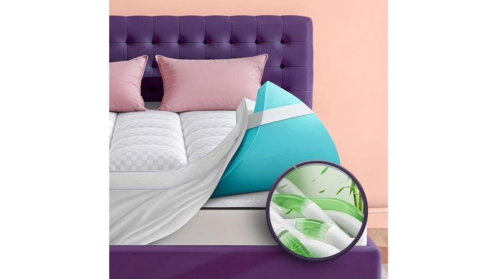 queen sized dual layer foam