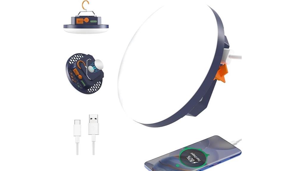 rechargeable 10 000mah led lantern