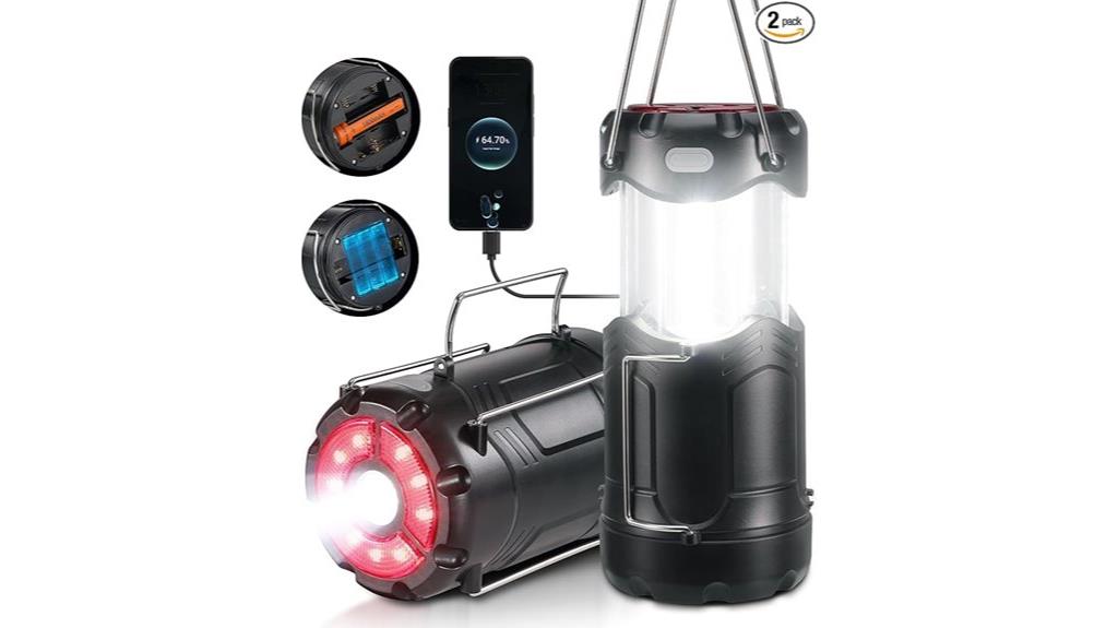 rechargeable led camping lantern