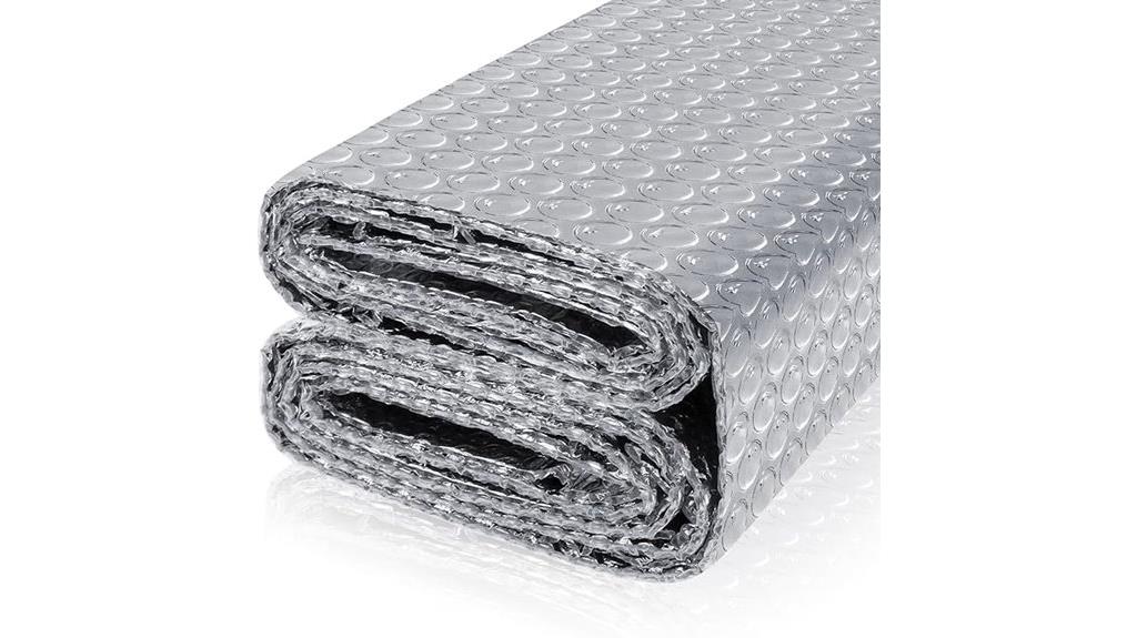reflective aluminum bubble insulation