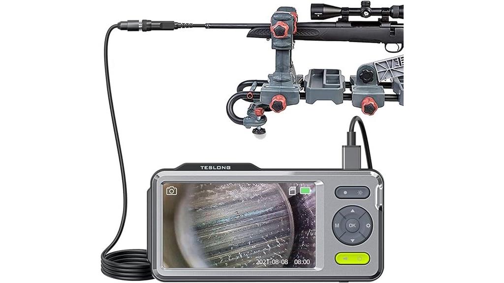 rifle borescope with monitor