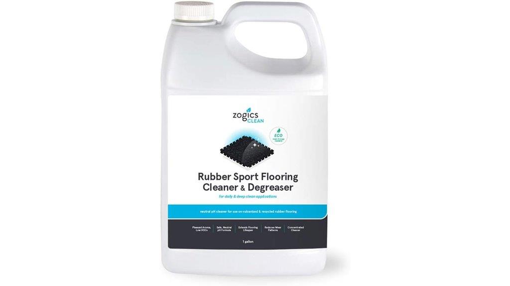 rubber floor cleaner gallon