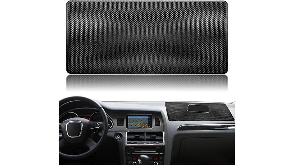 rubber non slip dashboard mat