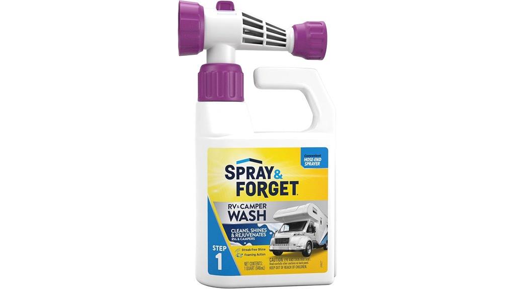 rv camper cleaning spray