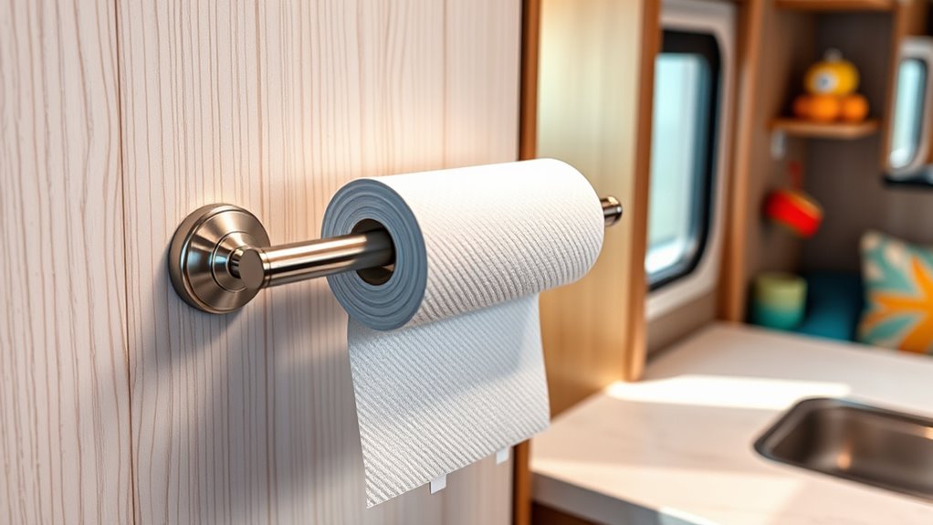 rv magnetic paper towel holder