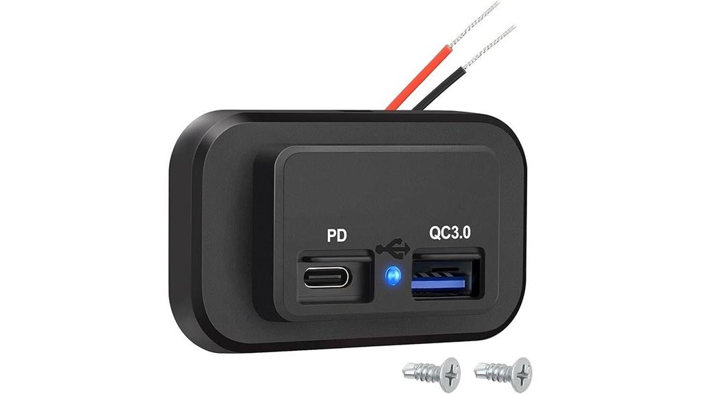 rv usb outlet with fast charging