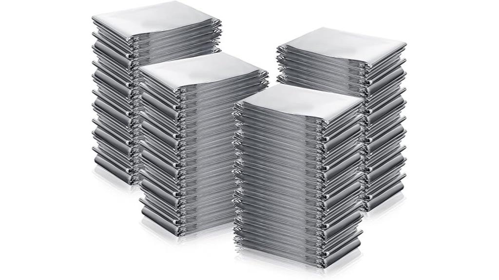 silver mylar survival blankets