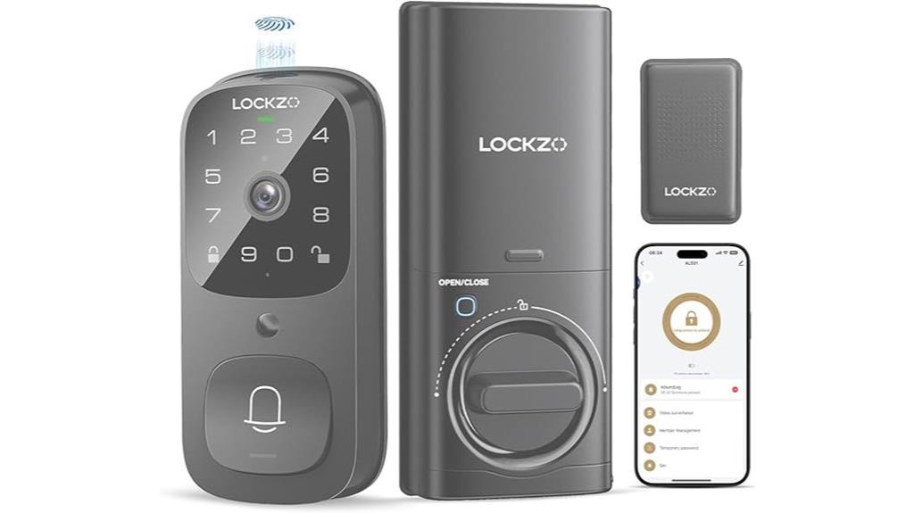 six in one smart lock