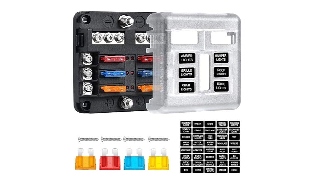 six slot fuse block