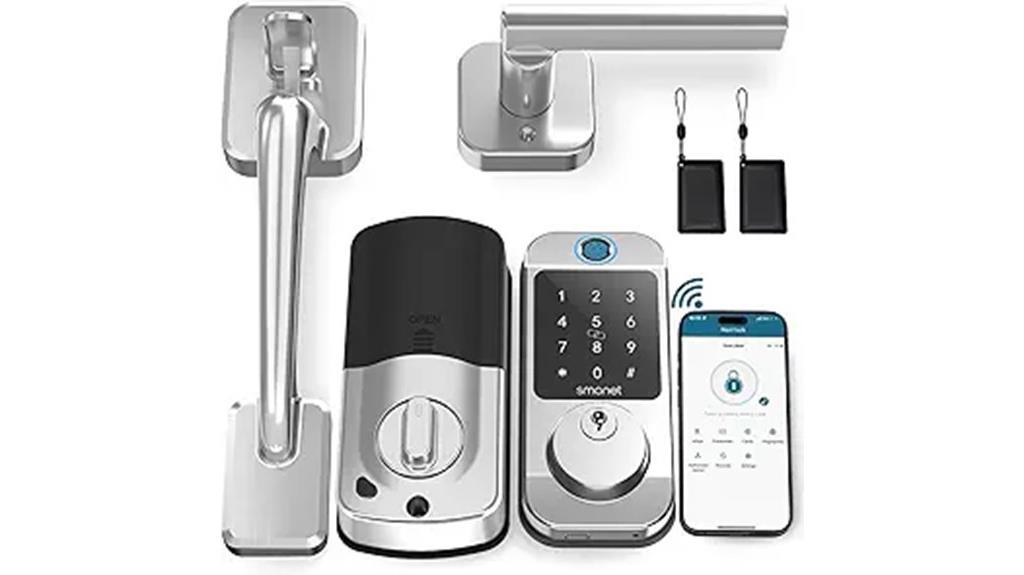 smart front door lock