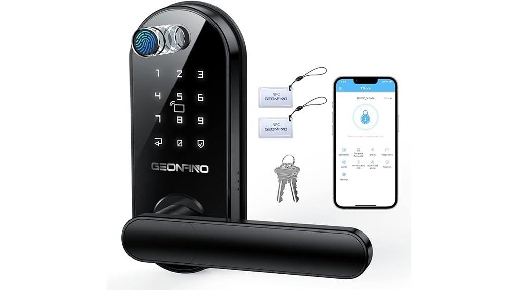 smart lock with fingerprint